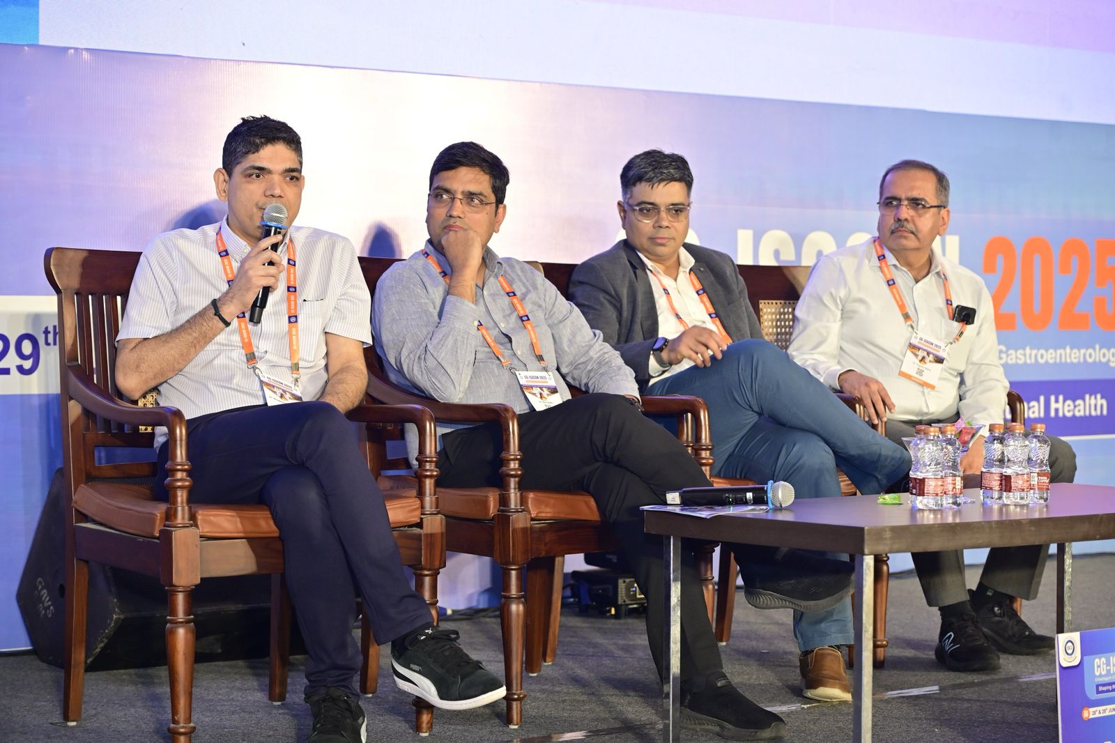 Business meeting presentation